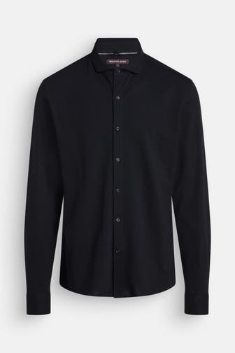 MICHAEL KORS Casual-Hemd schwarz Slim Fit