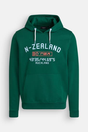 NEW ZEALAND AUCKLAND Hoodie 'Karem' dunkelgrün