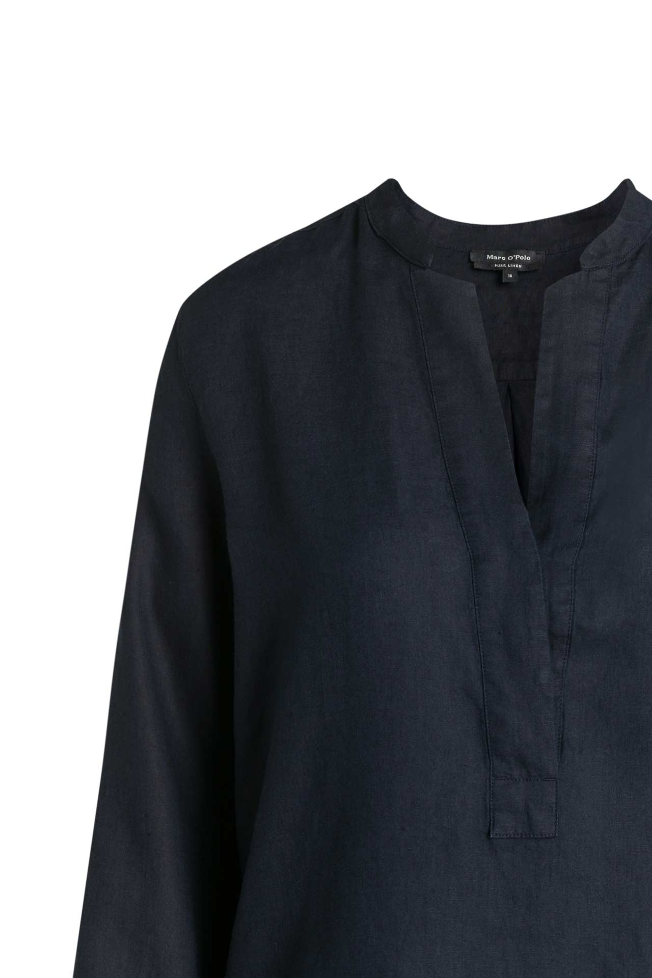 Leinenbluse dunkelblau MARC O'POLO » günstig online kaufen