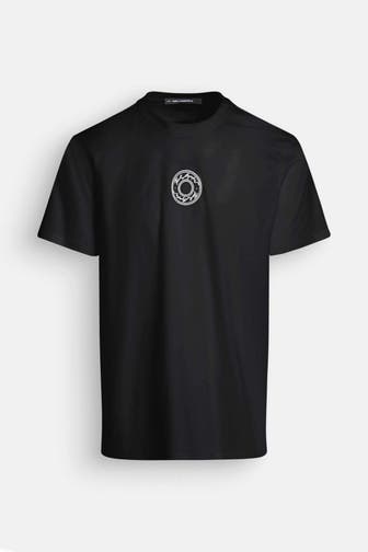 KARL LAGERFELD T-Shirt 'Luna' schwarz