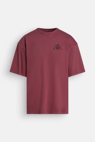 VANS T-Shirt burgunder