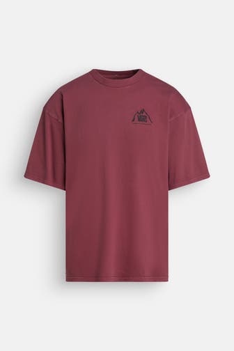 VANS T-Shirt burgunder