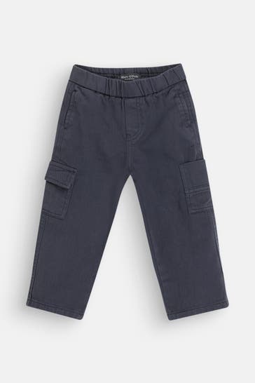 MARC O'POLO Cargohose dunkelblau