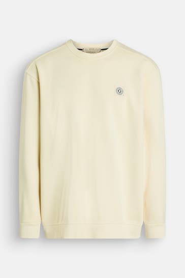 GUESS Sweatshirt hellgelb