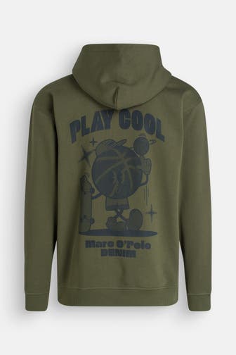 MARC O'POLO DENIM Hoodie oliv