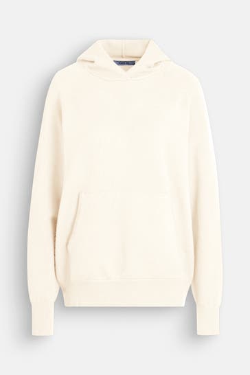 REPLAY Strick-Hoodie ecru