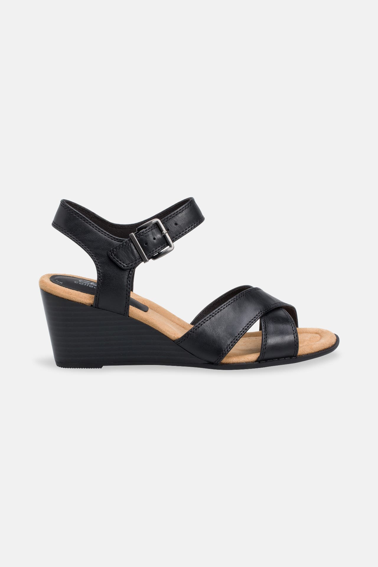 CLARKS Wedges 'Emmalae Iris' schwarz, Bild 1
