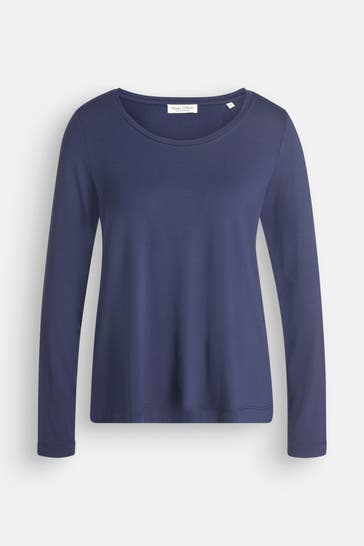 MARC O'POLO Longsleeve dunkelblau