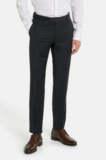 JOOP! Baukasten Wollmixhose 'Layr' dunkelblau