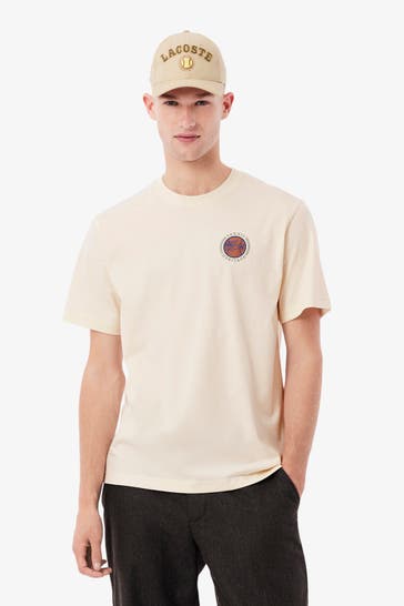 LACOSTE T-Shirt creme