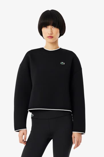 LACOSTE Sweatshirt schwarz