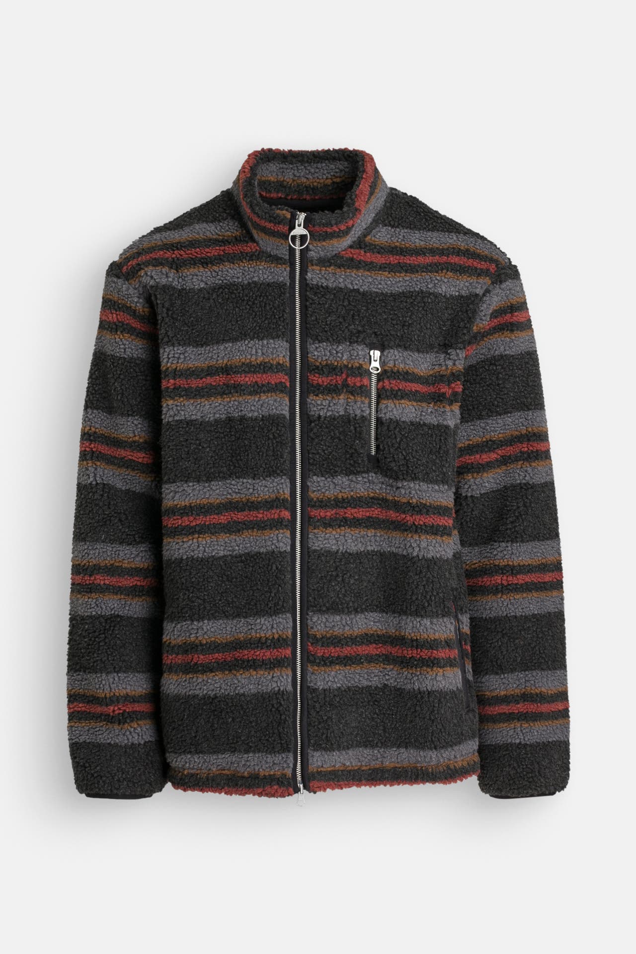 BARBOUR Fleecejacke 'Endmoor' gestreift, Bild 1