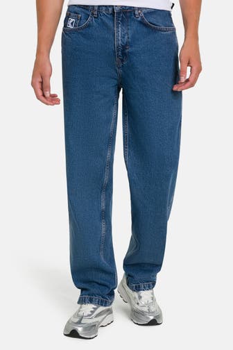 KARL KANI Jeans dunkelblau straight loose