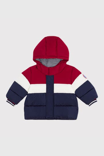 PETIT BATEAU Winterjacke gestreift