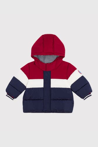 PETIT BATEAU Winterjacke gestreift