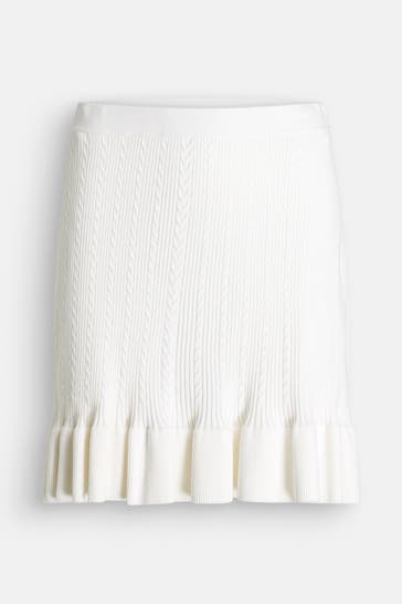 SANDRO Strickrock weiß