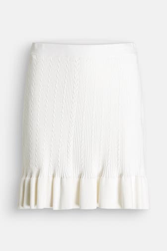 SANDRO Strickrock weiß