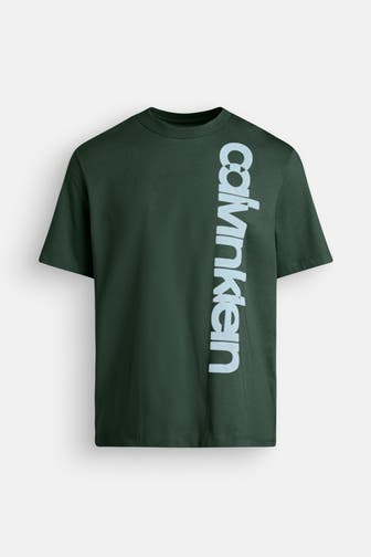 CALVIN KLEIN T-Shirt tannengrün