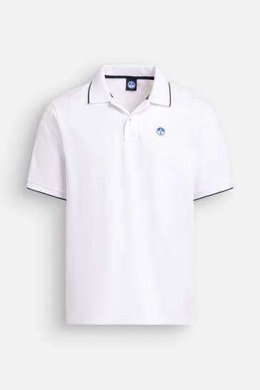NORTH SAILS Polo-Shirt weiß