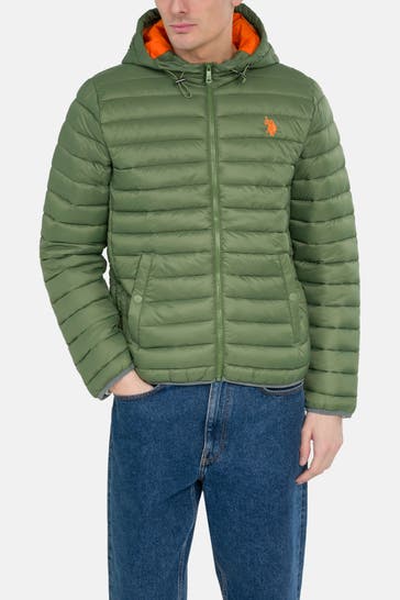 U.S. POLO ASSN. Light-Steppjacke grün