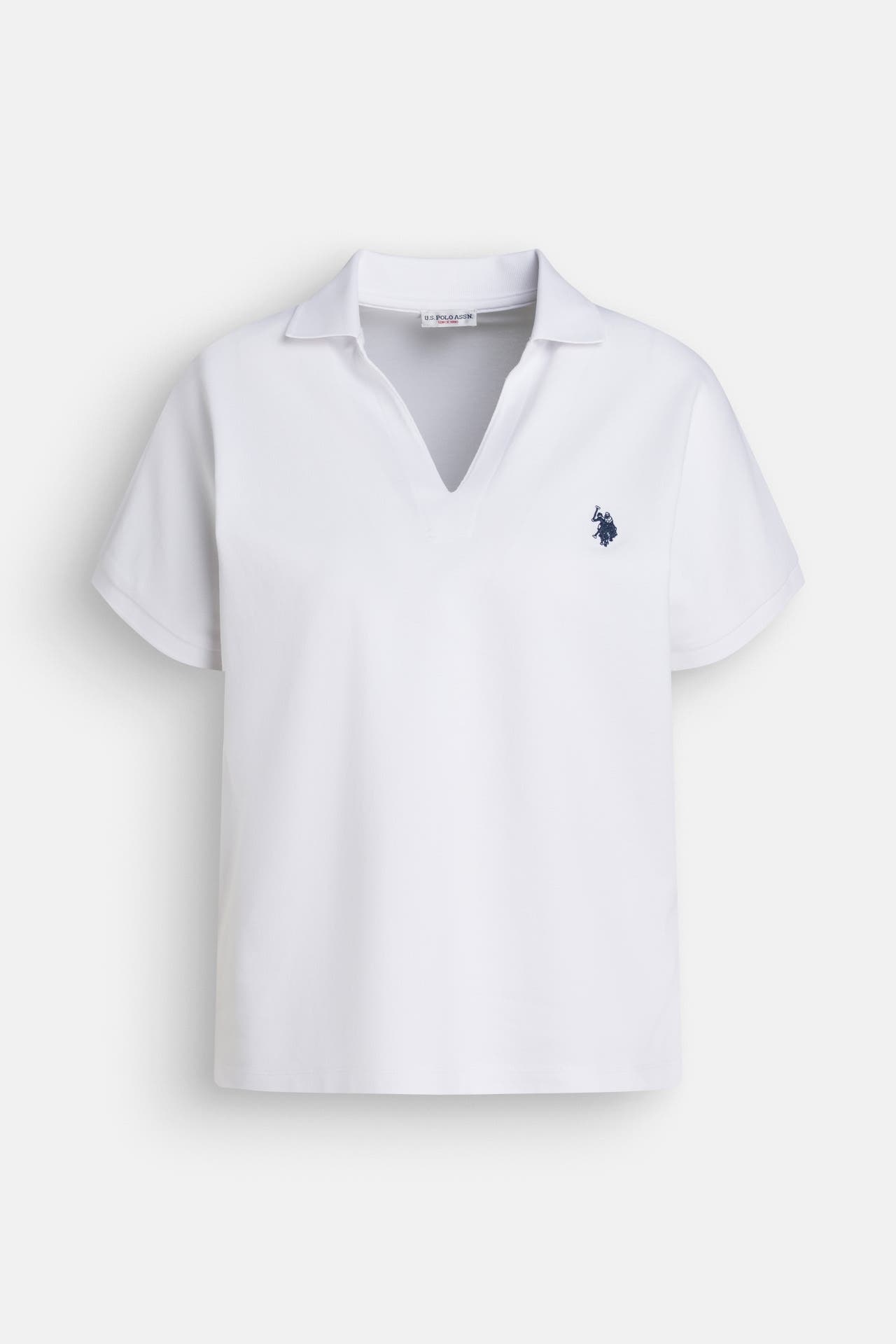 U.S. POLO ASSN. Polo-Shirt 'Layla' weiß, Bild 1