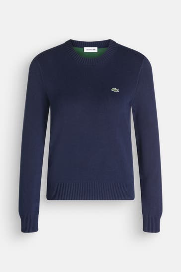 LACOSTE Strickpullover navy