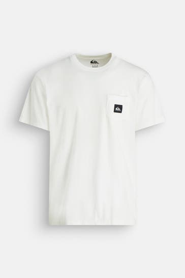 QUIKSILVER T-Shirt 'Salt Water' offwhite