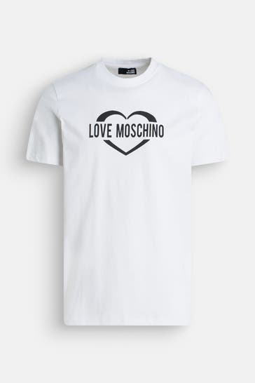 LOVE MOSCHINO T-Shirt weiß