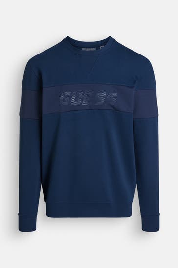GUESS Sweatshirt dunkelblau