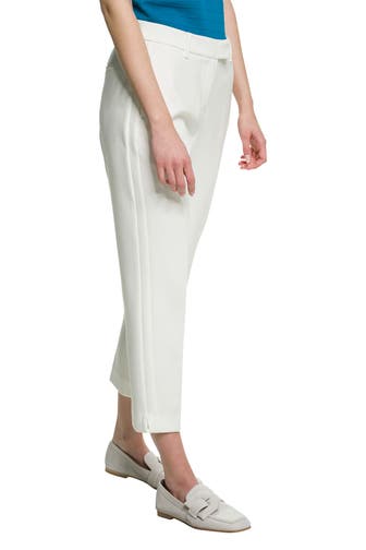 COMMA, Stoffhose weiß