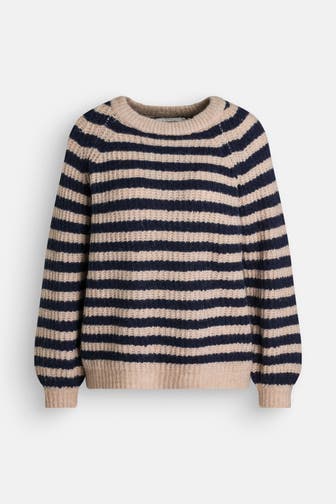 LOLLYS LAUNDRY Strickpullover 'Bina' gestreift