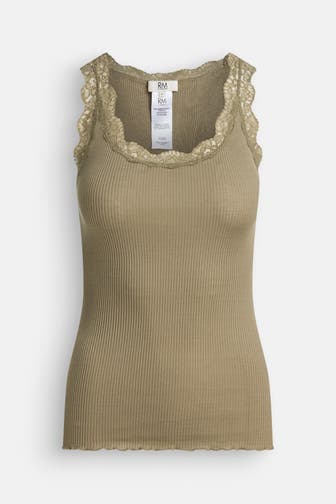 RM BY ROSEMUNDE Spitzentop 'Balta' oliv