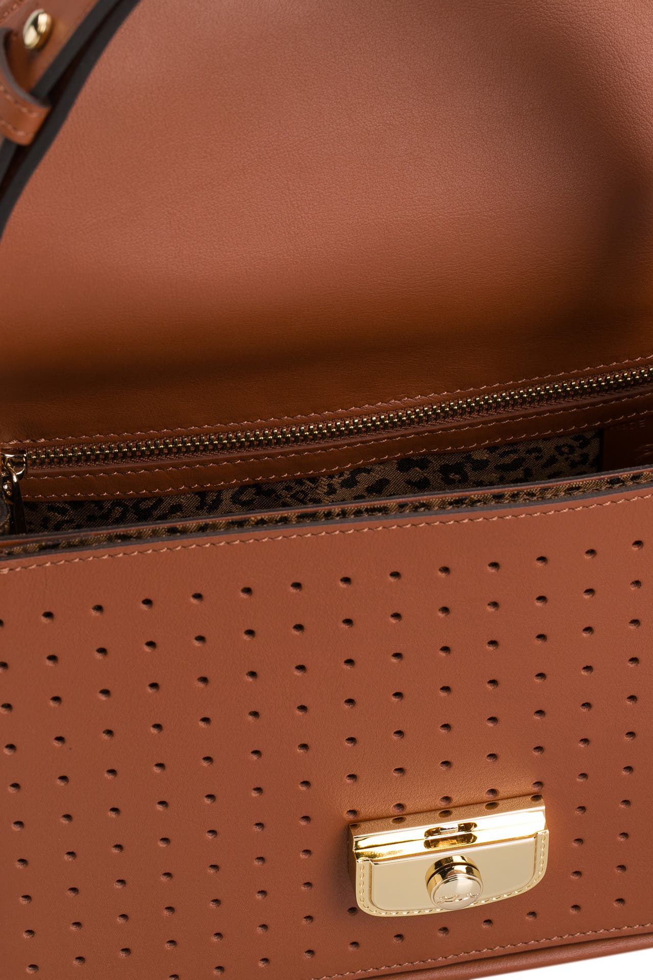LONGCHAMP Schultertasche Mademoiselle cognac gunstig online kaufen Outletcity