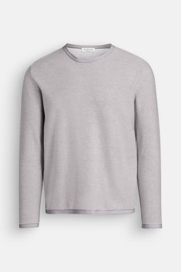 PHIL PETTER Wollmixpullover grau