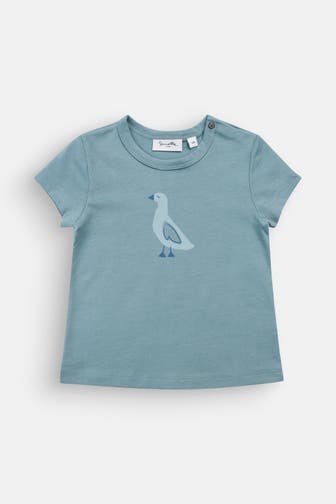 SANETTA T-Shirt taubenblau