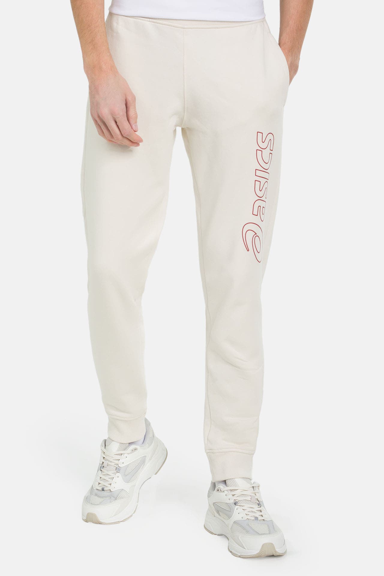 ASICS Sweatpants offwhite, Bild 1