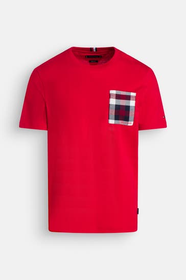 TOMMY HILFIGER T-Shirt rot