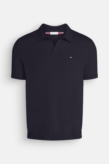 TOMMY HILFIGER Strickshirt 'Jonny' nachtblau