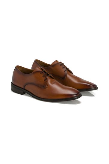 GORDON & BROS Derbys 'Ron' cognac