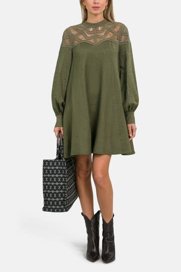 RIANI Kleid dunkelgrün