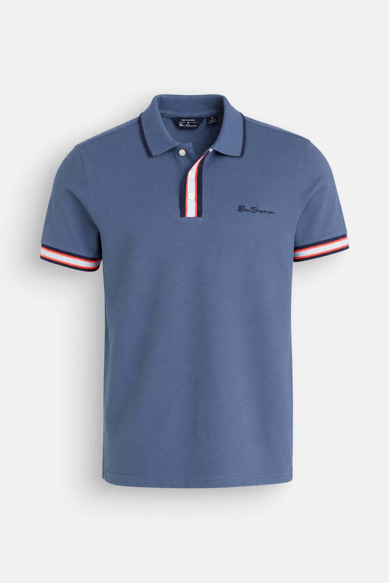 BEN SHERMAN Polo-Shirt azurblau, Bild 1
