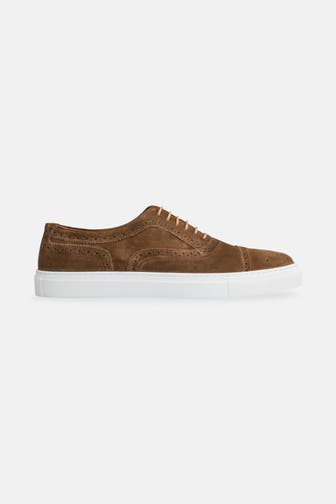 PRIME SHOES Lederschnürer 'Edwards' braun