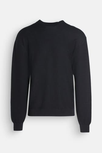 EMPORIO ARMANI Strickpullover nachtblau