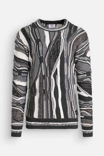 CARLO COLUCCI Strickpullover mehrfarbig