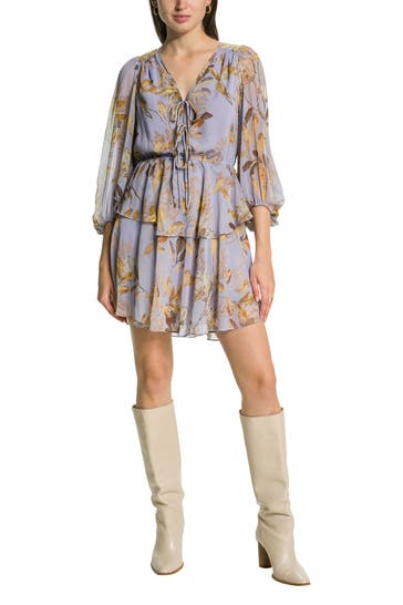 TED BAKER Kleid 'Gretia' gemustert