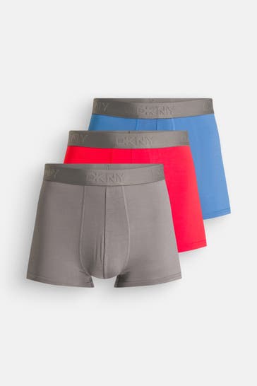 DKNY 3er-Pack Boxer Trunks 'Newport' mehrfarbig