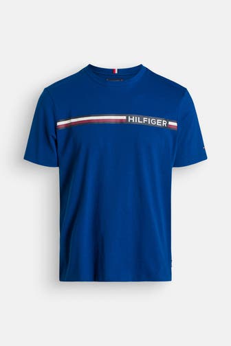TOMMY HILFIGER T-Shirt königsblau