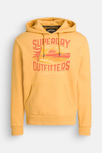 SUPERDRY Hoodie sonnengelb