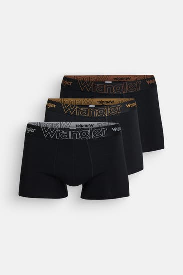 WRANGLER - 3er-Pack Boxer Trunks 'Archie'