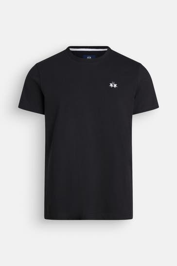 LA MARTINA T-Shirt schwarz